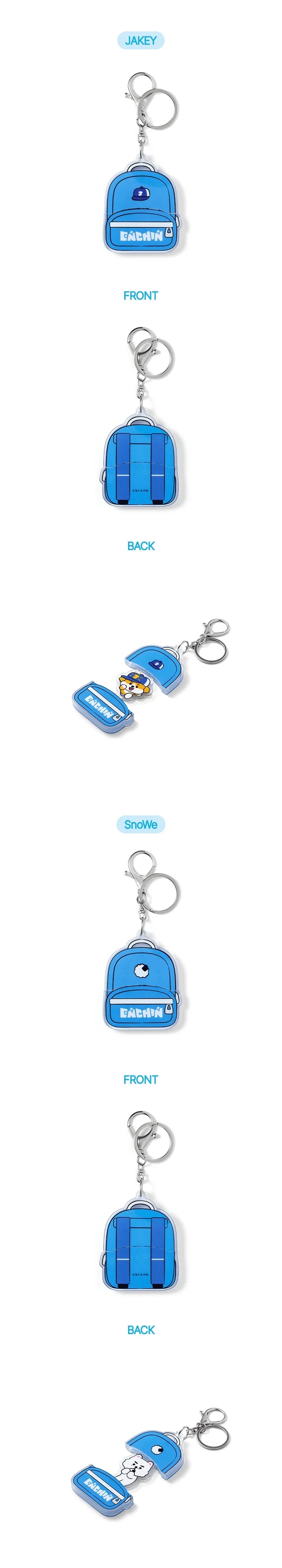 *PRE-ORDER* ENHYPEN - [ENCHIN Official Character MD] Random Acrylic Keyring