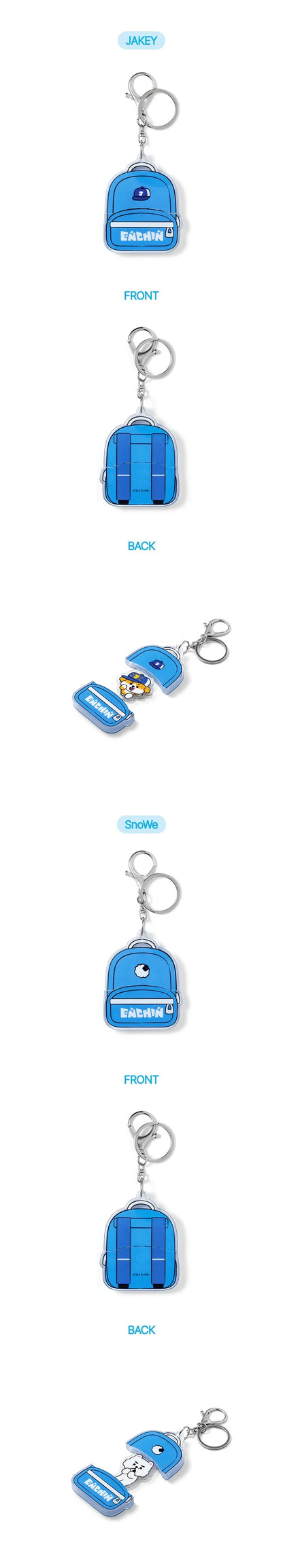 *PRE-ORDER* ENHYPEN - [ENCHIN Official Character MD] Random Acrylic Keyring