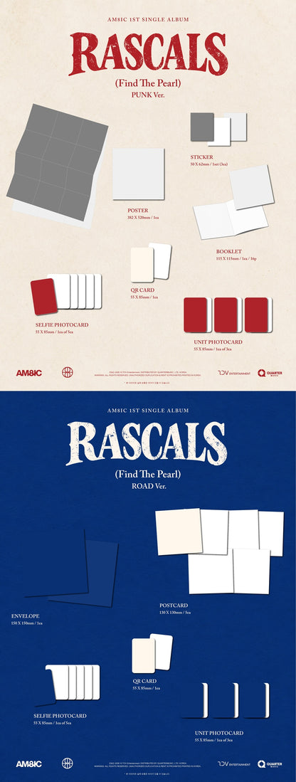 *PRE-ORDER* AM8IC - RASCALS (Find The Pearl)
