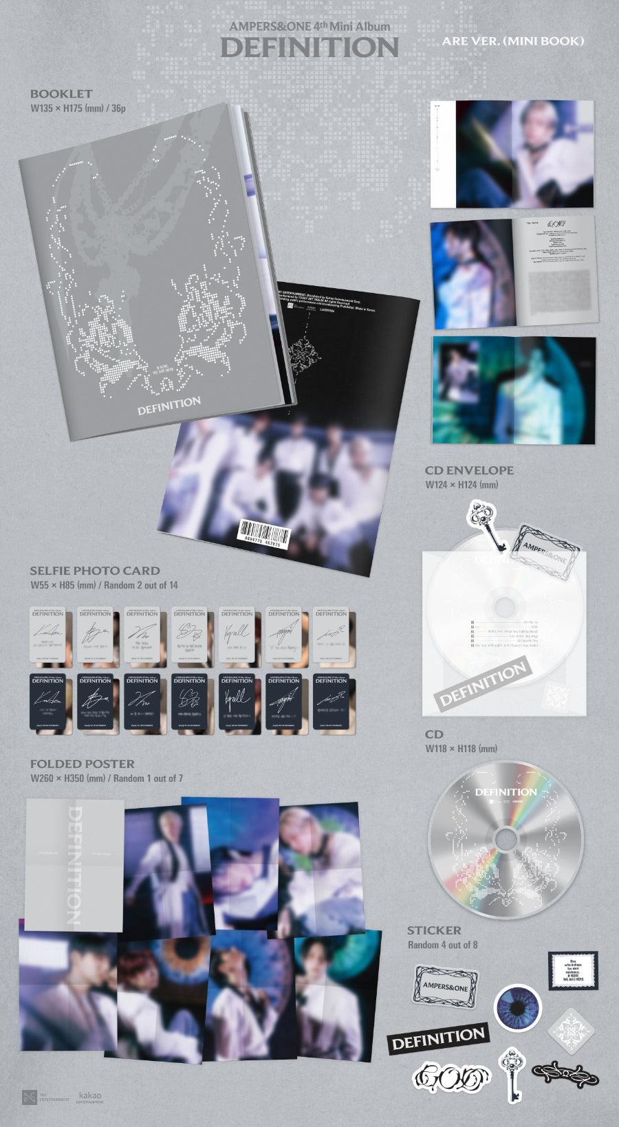 AMPERS&ONE - Definition (4th Mini Album) [Are Ver.]