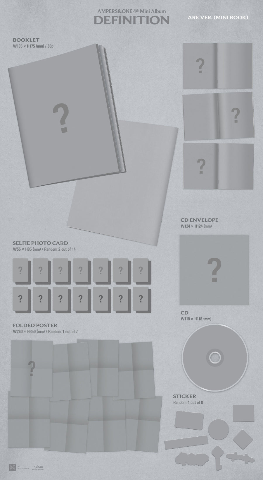 AMPERS&ONE - Definition (4th Mini Album) [Are Ver.]
