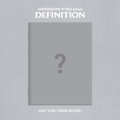 AMPERS&ONE - Definition (4th Mini Album) [Are Ver.]