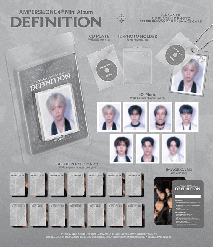 Ampers&One - Definition (4th Mini Album) [FaNCy Ver.]