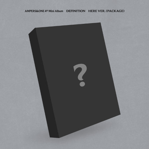 AMPERS&ONE - Definition (4th Mini Album) [Here Ver.]