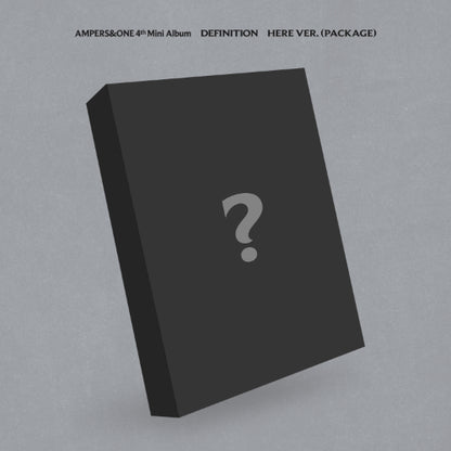 AMPERS&ONE - Definition (4th Mini Album) [Here Ver.]