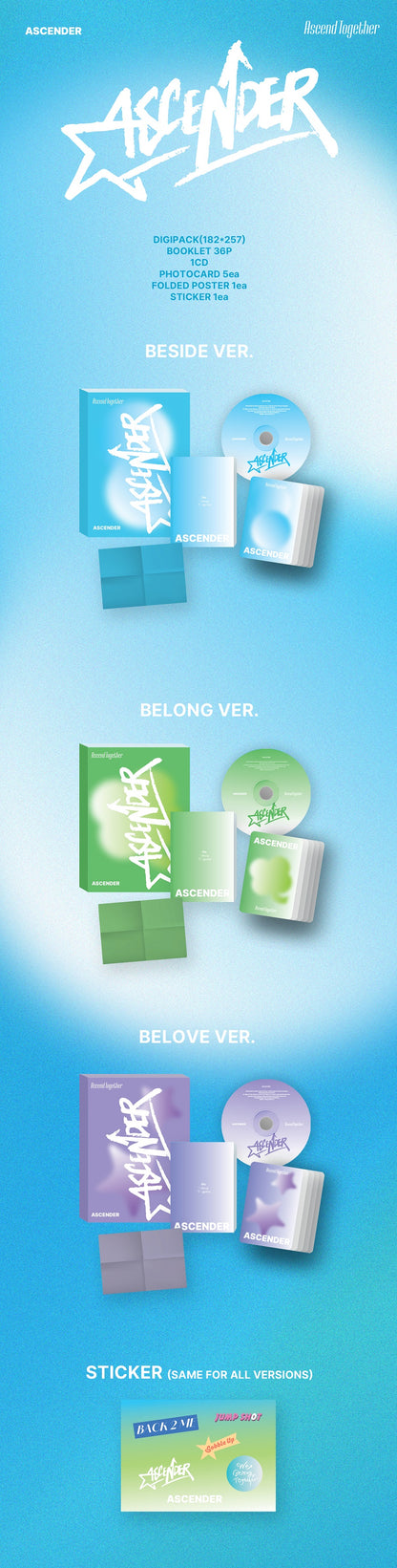 *PRE-ORDER* ASCENDER - Ascend Together