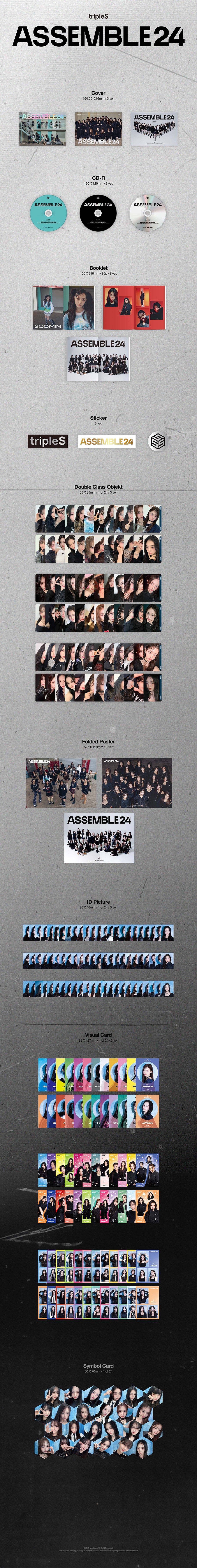 TRIPLES - ASSEMBLE24 (1st Album)