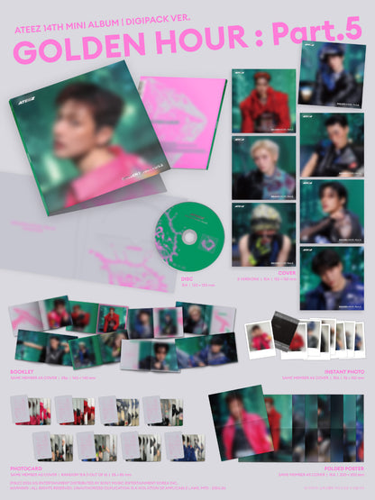 ATEEZ - Golden Hour Pt. 5 (Digipack Member Ver.)