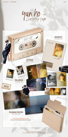 ATEEZ YUNHO - Cassette Tape Photo Package