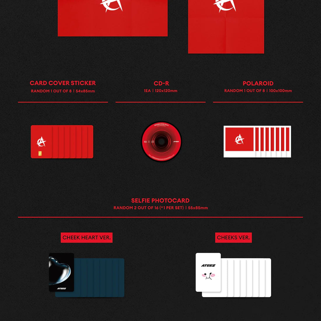 ATEEZ - Golden Hour : Pt.3 (In Your Fantasy Edition) [hello82 US Pop-Up Exclusive]