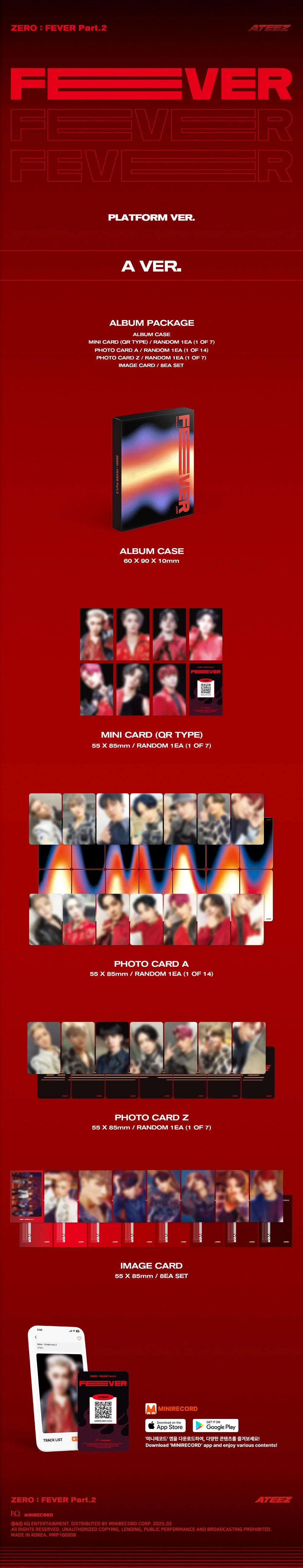 ATEEZ ウヨン FEVER minirecord 特典トレカ ATEEZ ウヨン MINIRECORD トレカ 特典 OUTLAW - メルカリ タレントカード