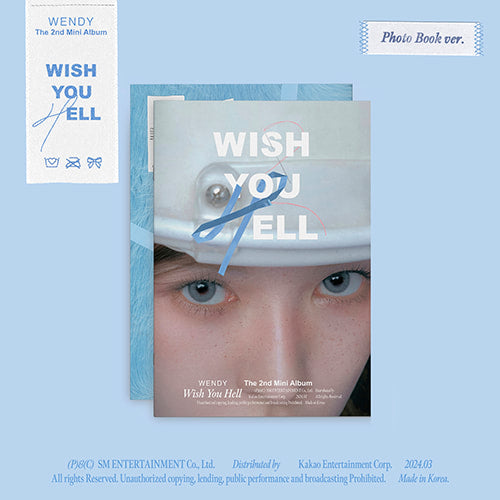 RED VELVET WENDY - Wish You Hell (2nd Mini Album) [Photobook Ver.]