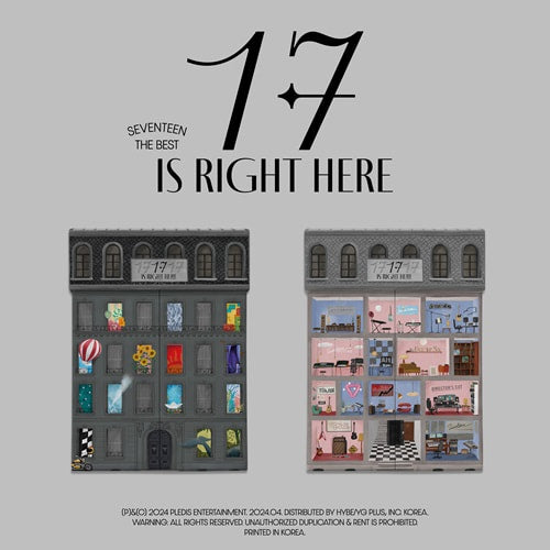 SEVENTEEN - 17 IS RIGHT HERE (BEST COMPILATION ALBUM)