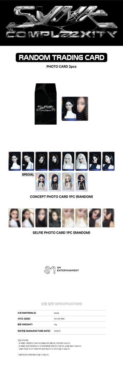 *PRE-ORDER* AESPA - [SYNK: COMPLaeXITY] 2026 LIVE TOUR Random Trading Card