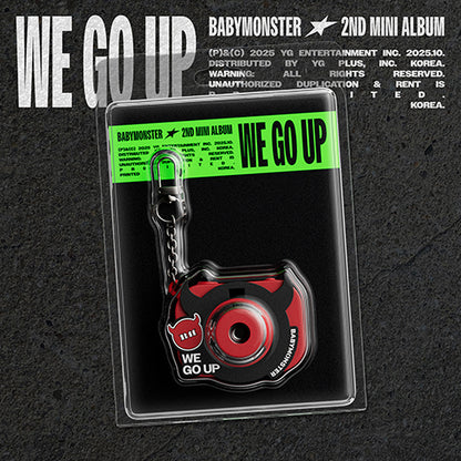 *PRE-ORDER* BABYMONSTER - We Go Up (2nd Mini Album) [Mini Beam Keyring Ver.]