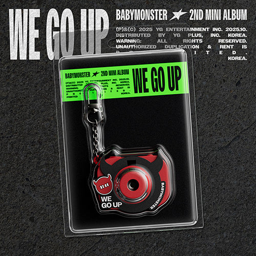 *PRE-ORDER* BABYMONSTER - We Go Up (2nd Mini Album) [Mini Beam Keyring Ver.]