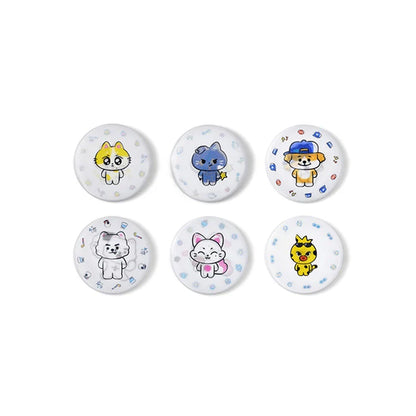*PRE-ORDER* ENHYPEN - [ENCHIN Official Character MD] Lenticular Can Badge