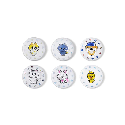 *PRE-ORDER* ENHYPEN - [ENCHIN Official Character MD] Lenticular Can Badge