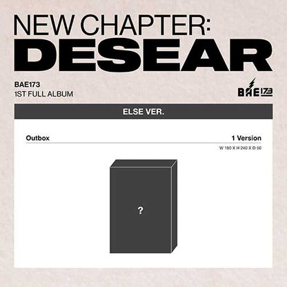 *PRE-ORDER* BAE173 - NEW CHAPTER : DESEAR [ELSE Ver.]