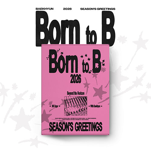 *PRE-ORDER* EXO BAEKHYUN - 2026 Season's Greetings 'Born to B' + POB