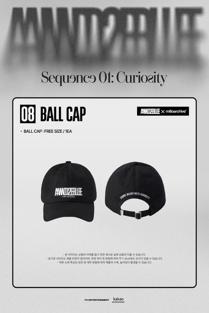 *PRE-ORDER* AND2BLE - [SEQUENCE 01: CURIOSITY POP UP OFFICIAL MD] Ball Cap