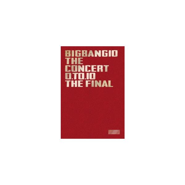 BIGBANG - BigBang10 The Concert: 0.TO.10 -The Final- [Deluxe Edition First Press Limited Ver.]
