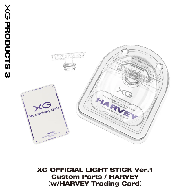 XG - OFFICIAL LIGHT STICK VER. 1: Member Custom Parts