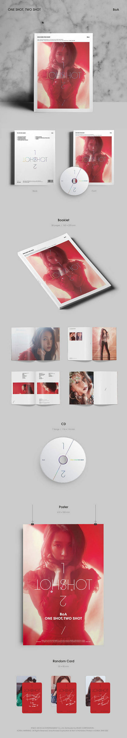 BoA - One Shot, Two Shot (1st Mini Album)