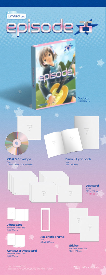 JO YURI - Episode 25 Episode: Moment (3rd Mini Album) [Limited Edition Ver.]