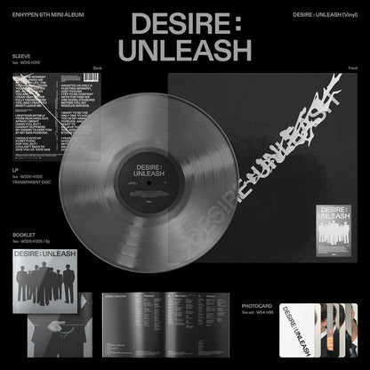 *PRE-ORDER* ENHYPEN - DESIRE: UNLEASH (6th Mini Album) [LP/Vinyl]