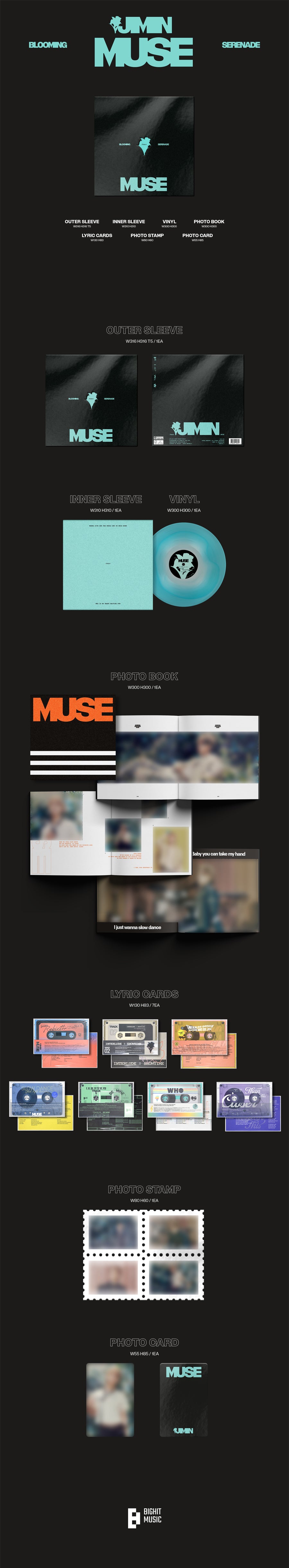 *PRE-ORDER* JIMIN - MUSE (2nd Mini Album) [LP/Vinyl]