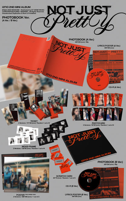 *PRE-ORDER* IZNA - Not Just Pretty (2nd Mini Album) [Photobook Ver.]