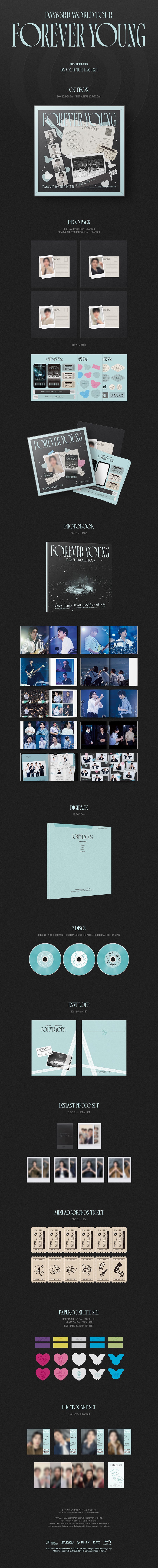 DAY6 - 3rd World Tour 'Forever Young' Blu-ray