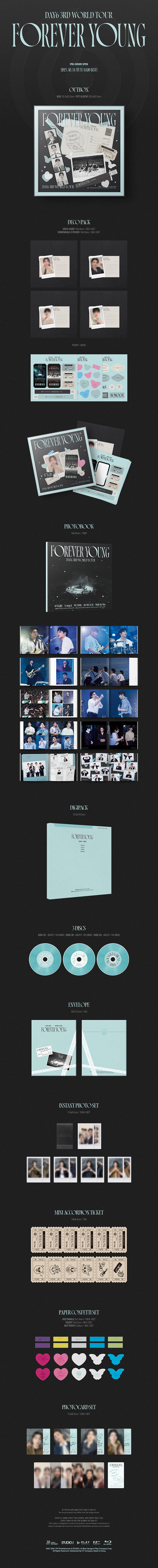 DAY6 - 3rd World Tour 'Forever Young' Blu-ray