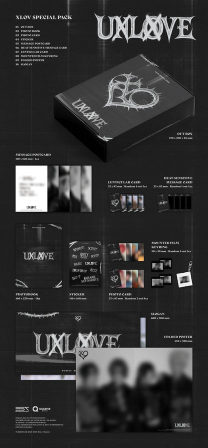 *PRE-ORDER* XLOV - UXLXVE (1st Mini Album) [Special Pack Ver.]