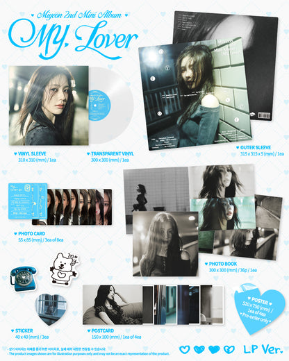 I-DLE MIYEON - MY, Lover (2nd Mini Album) [LP/Vinyl]