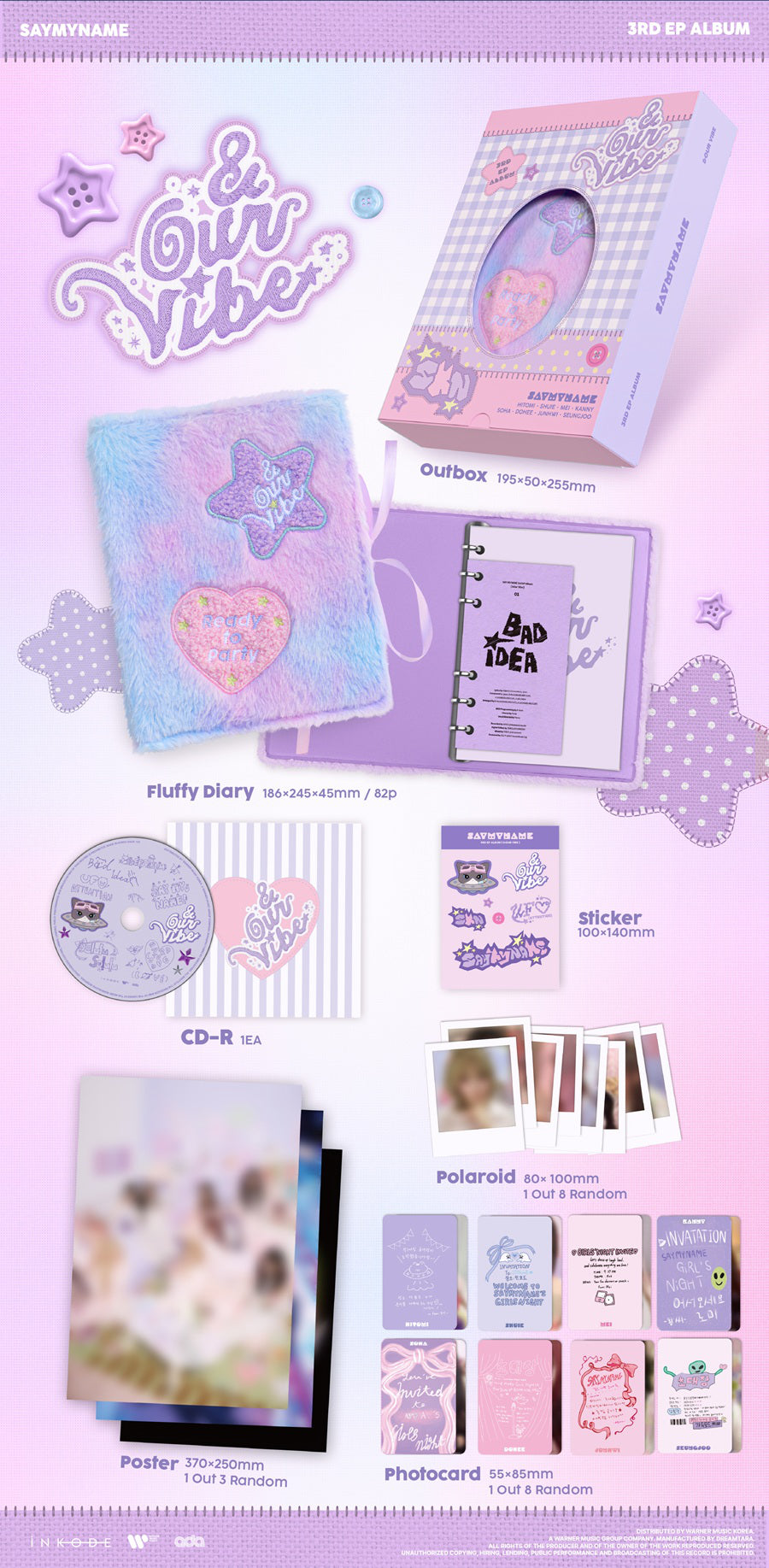 BBANGYA | SAY MY NAME - &Our Vibe (3rd Mini Album) [OUR VIBE Ver.]