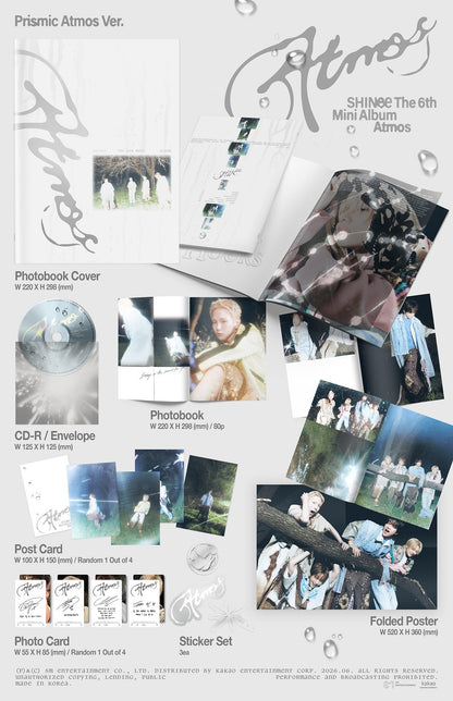 *PRE-ORDER* SHINEE - Atmos (6th Mini Album) [PrIsmIc Atmos Ver.]