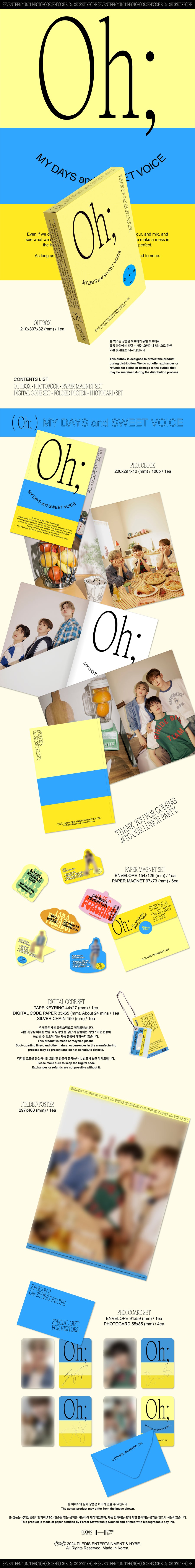 SEVENTEEN - Episode : Oh My Days and Sweet Voice