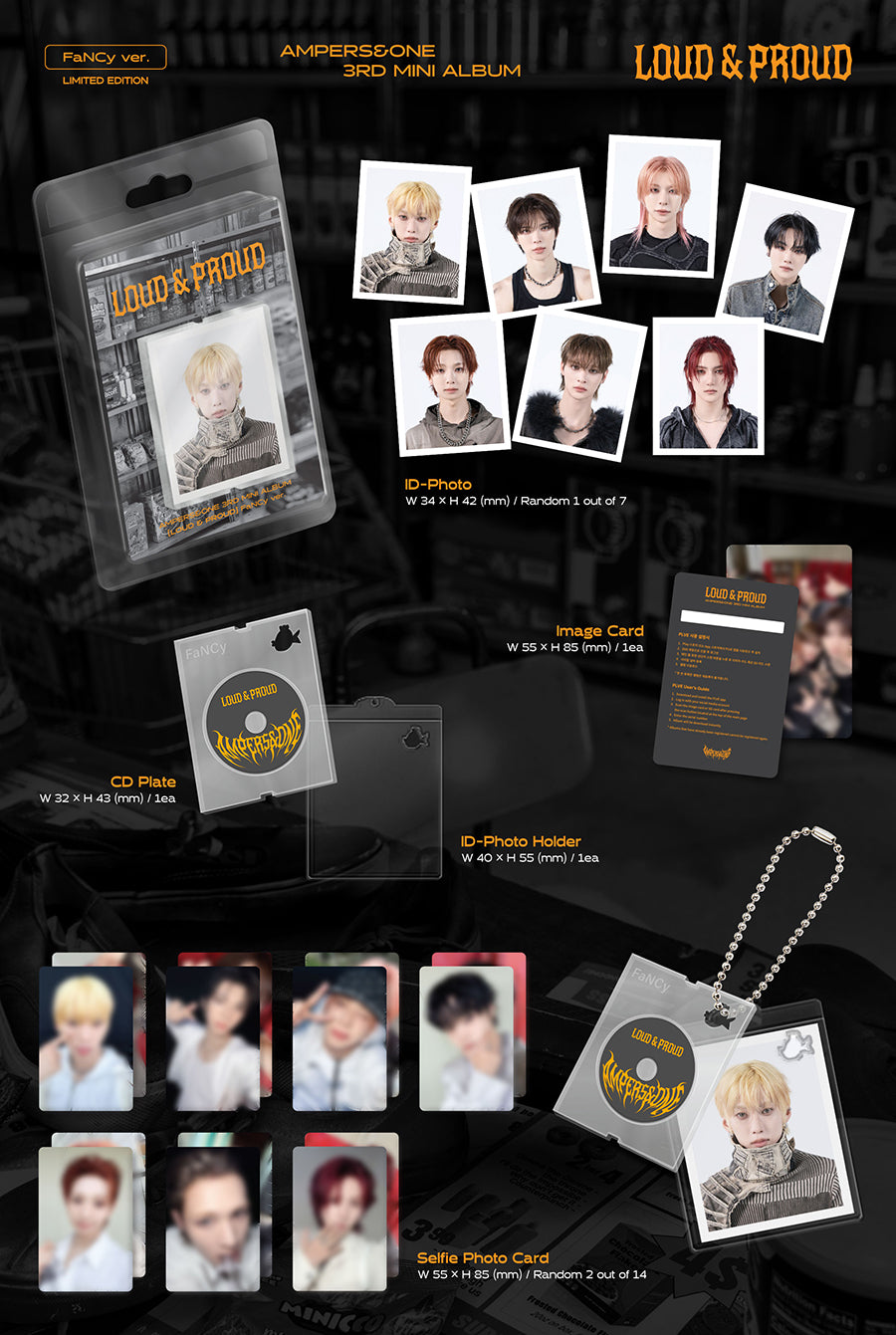 *PRE-ORDER* AMPERS&ONE - LOUD & PROUD (3rd Mini Album) [FaNCy Ver.]