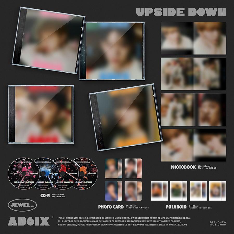*PRE-ORDER* AB6IX - UPSIDE DOWN (10th Mini Album) [Jewel Case Ver.]