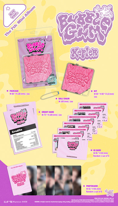 KEP1ER - BUBBLE GUM (7th Mini Album) [KiT Ver.]