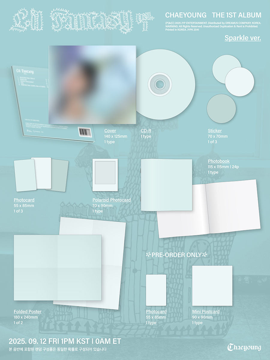 TWICE CHAEYOUNG - LIL FANTASY Vol. 1 (1st Studio Album) [Sparkle Ver.]
