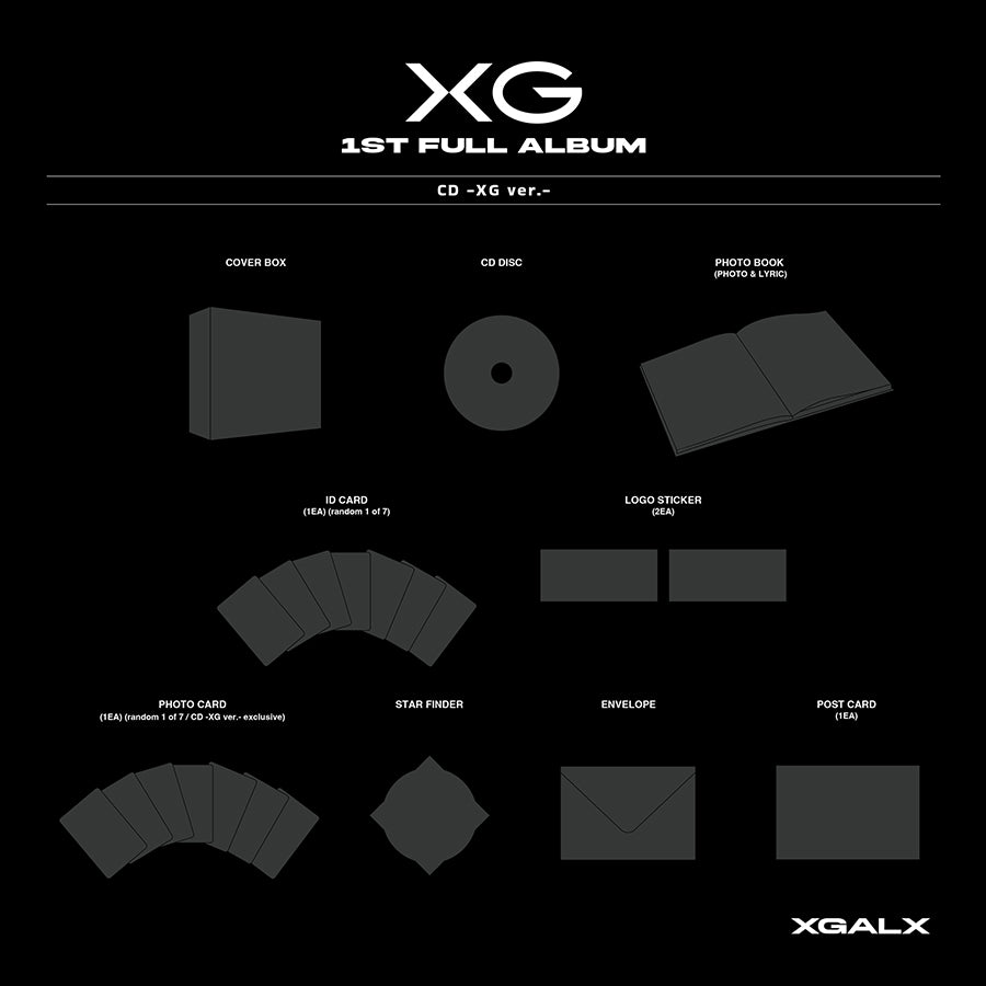 *PRE-ORDER* XG - 1st Studio Album + POB
