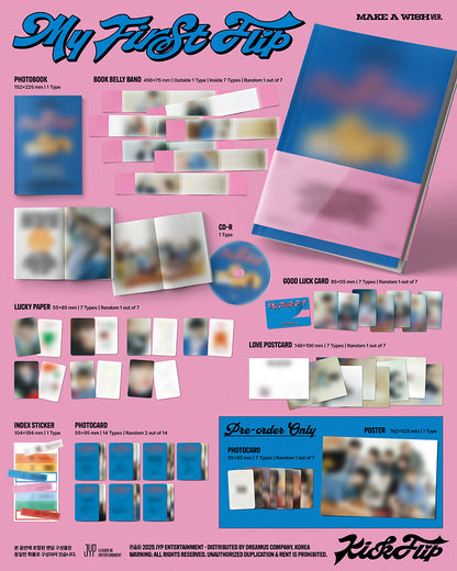 *PRE-ORDER* KICKFLIP - My First Flip (1st Studio Album) + POB