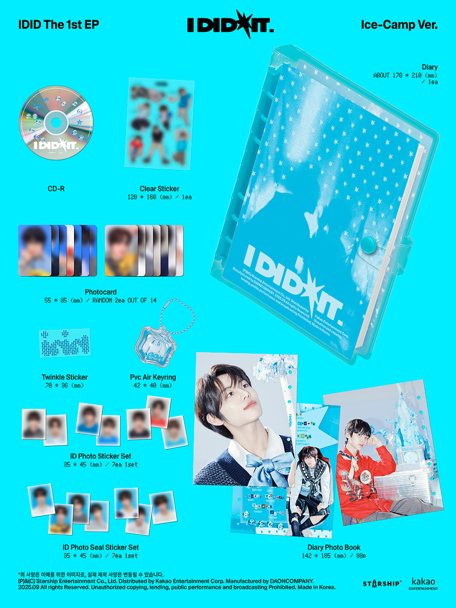 IDID - I did it (1st Mini Album) [Ice-Camp Special Edition Ver.]