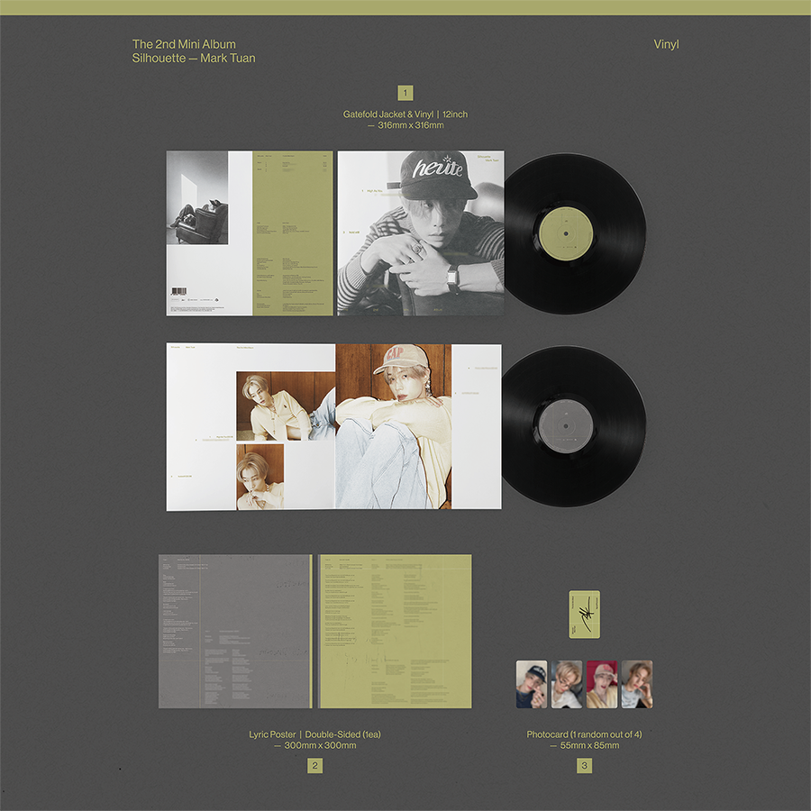 *PRE-ORDER* GOT7 MARK TUAN - Silhouette (2nd Mini Album) [LP/Vinyl Ver.]