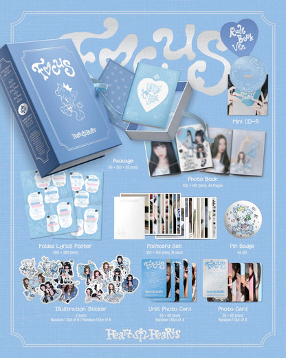 *PRE-ORDER* HEARTS2HEARTS - Focus [Rule Book Ver.]