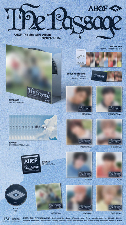 AHOF - The Passage (2nd Mini Album) [Digipack Ver.]