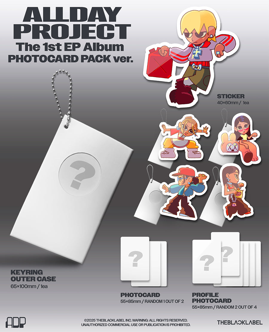 *PRE-ORDER* ALLDAY PROJECT - ALLDAY PROJECT (1st Mini Album) [Photocard Pack Ver.]
